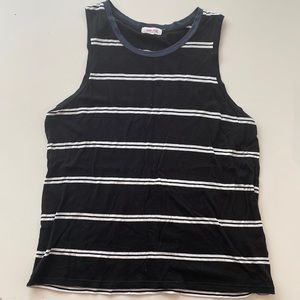 COPY - Goldie Tipped Ringer Tank top